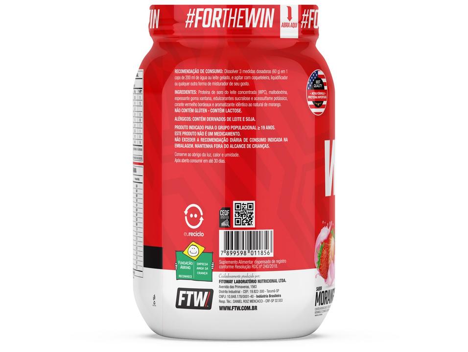 Whey Protein Concentrado FTW Ultra Morango 900g - 2