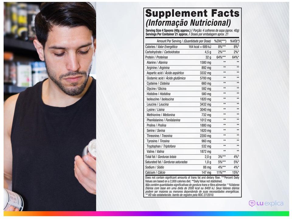 Whey Protein Concentrado Hidrolisado Isolado - 1