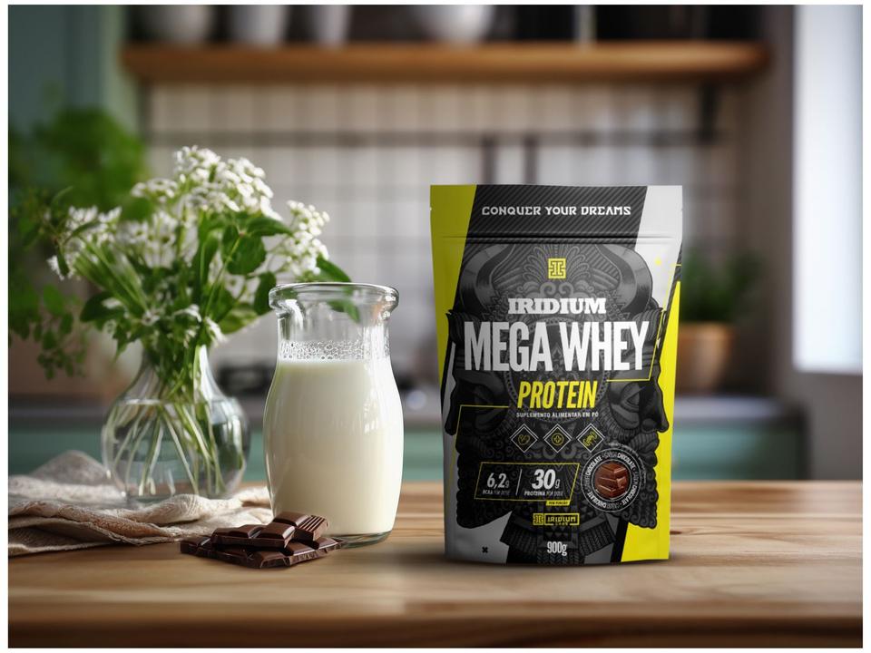 Whey Protein Iridium Labs Mega Chocolate 900g - 3