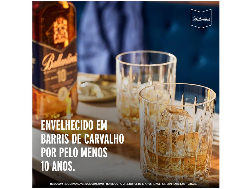 Whisky Ballantines 10 anos Blended Escocês 1L - 3