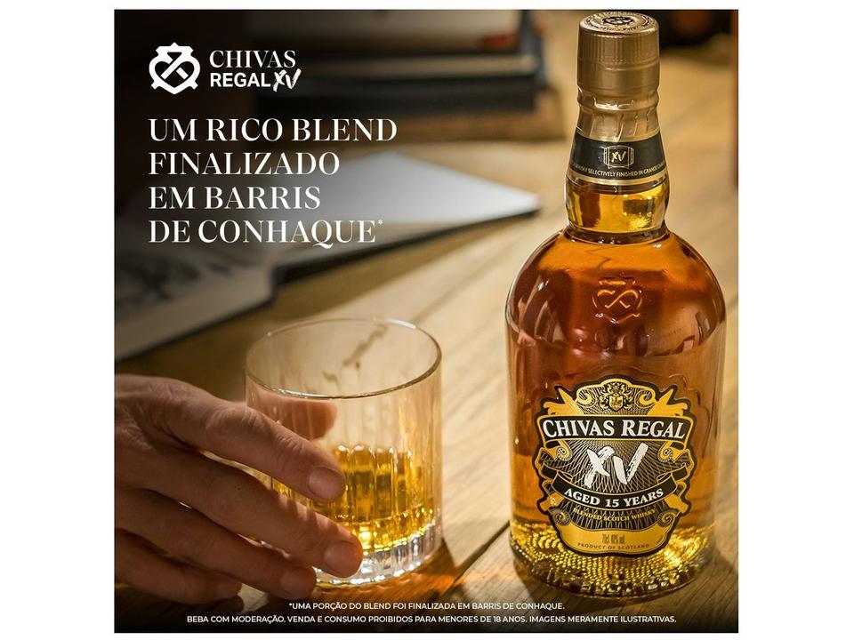 Whisky Ballantines 15 Anos Blended Escocês 750ml - 3