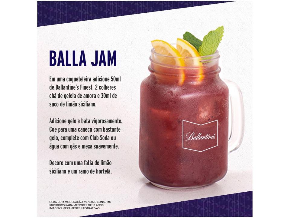 Whisky Ballantines Finest Blended Escocês 750ml - 5