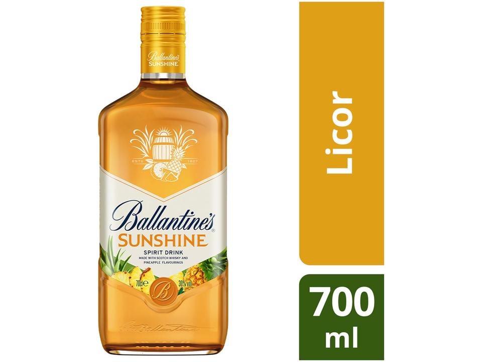 Whisky Ballantines Sunshine Abacaxi 700ml - 1