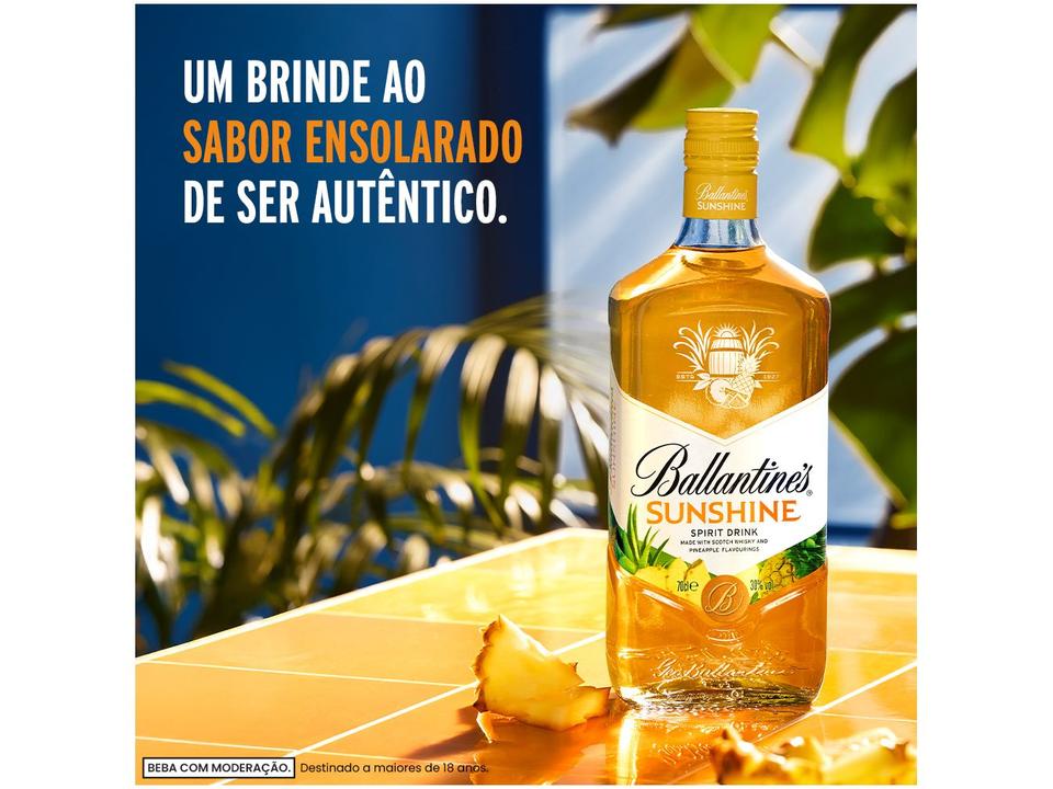 Whisky Ballantines Sunshine Abacaxi 700ml - 4