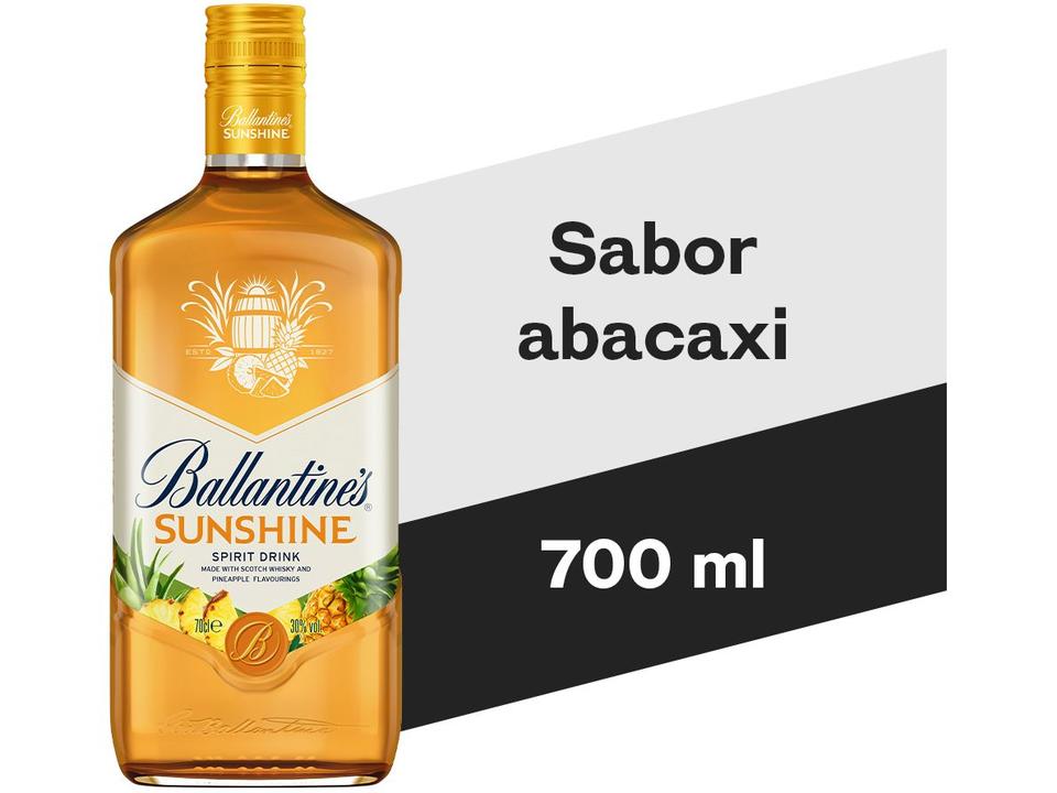 Whisky Ballantines Sunshine Abacaxi 700ml - 2