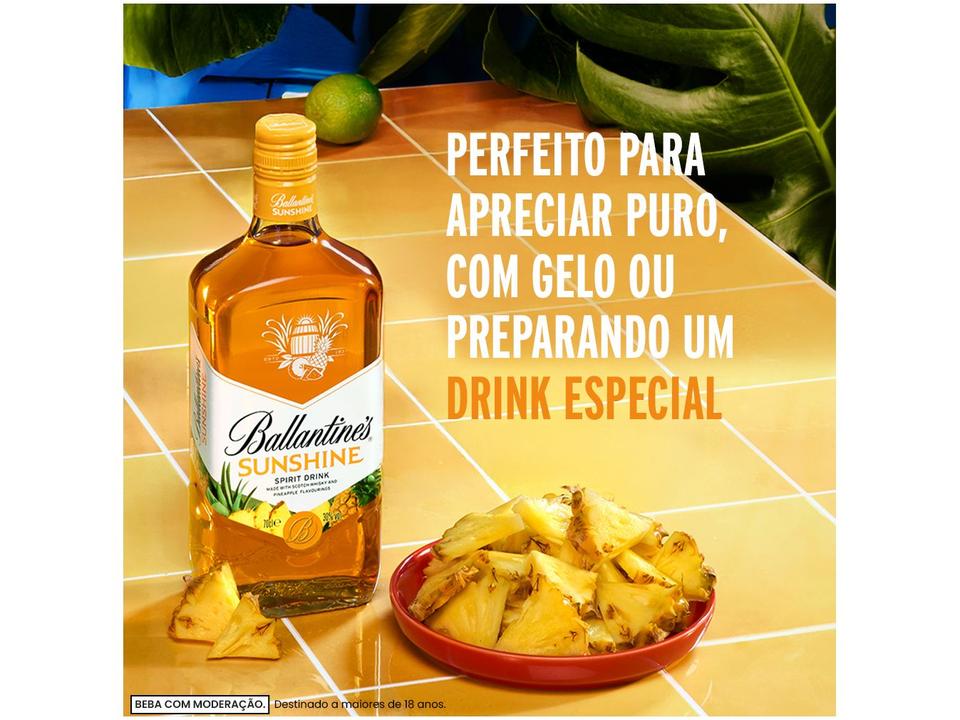 Whisky Ballantines Sunshine Abacaxi 700ml - 5