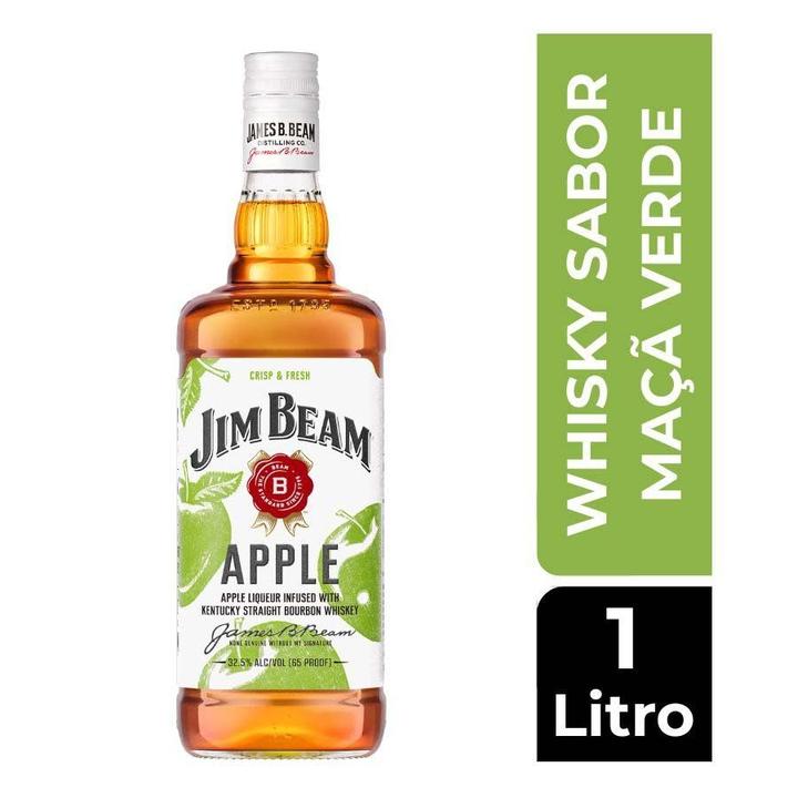Whisky Bourbon Jim Beam Apple 1L - 1