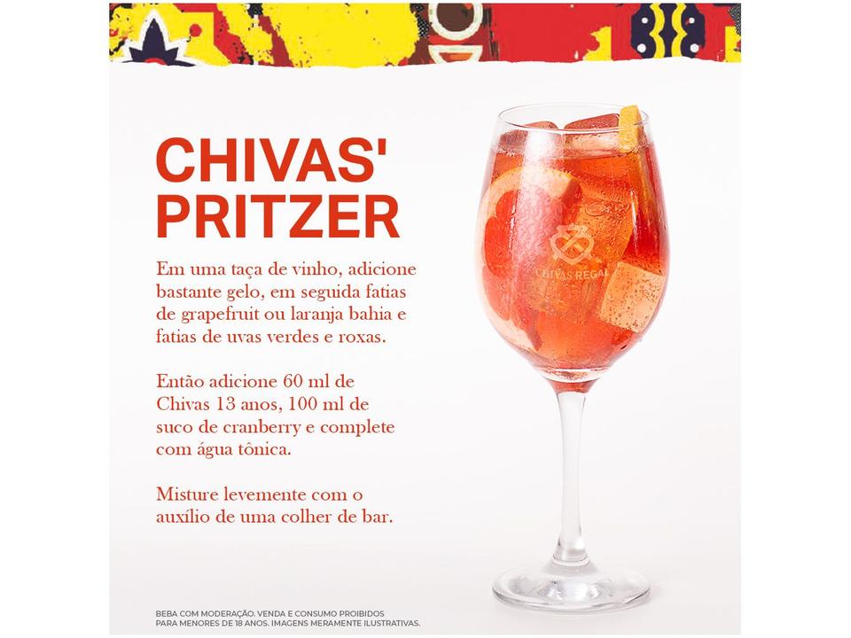 Whisky Chivas Regal Extra 13 Anos Blended - 4