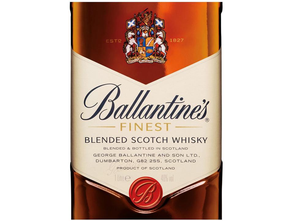 Whisky Escocês Ballantines Finest 1L - 4