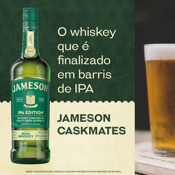 Whisky Irlandês Jameson Caskmates IPA 750ml - 3