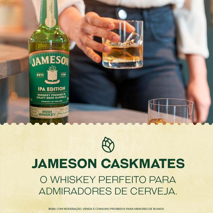 Whisky Irlandês Jameson Caskmates IPA 750ml - 6