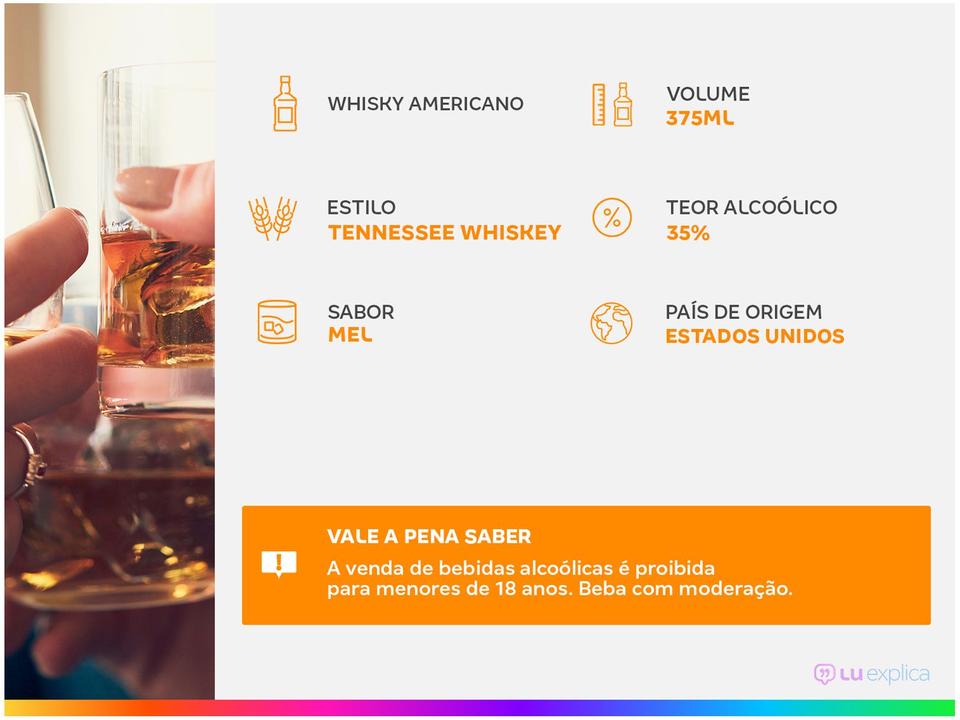 Whisky Jack Daniel's Tennessee Honey Americano 375ml - 2