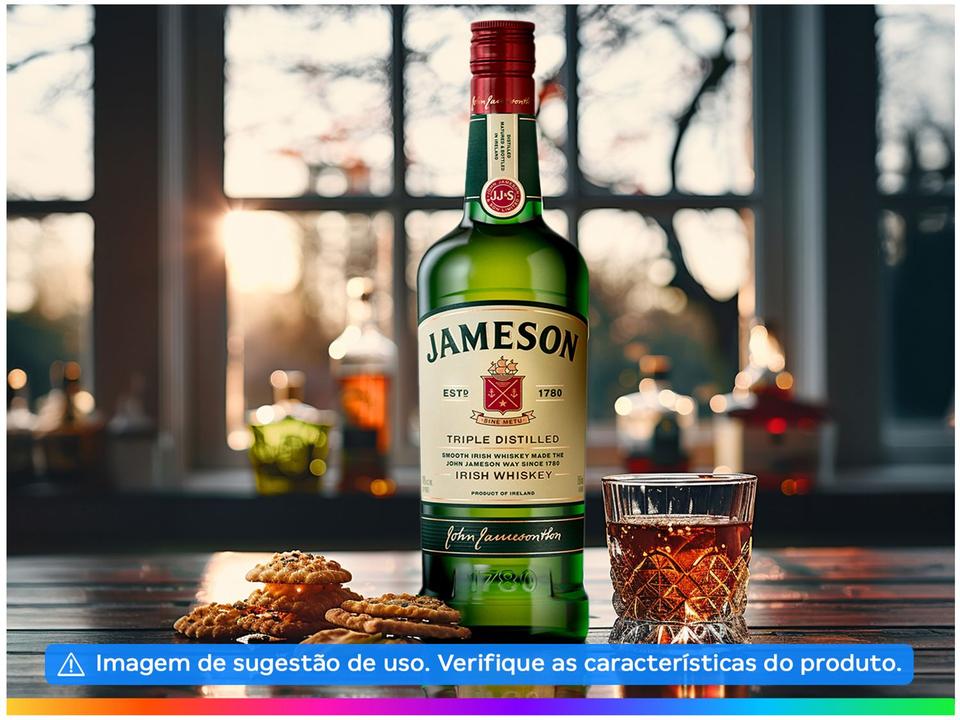 Whisky Jameson Triple Distilled 4 anos Irlandês 750ml - 1