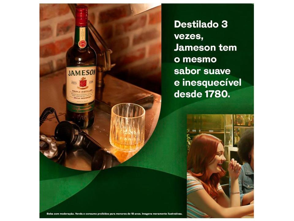 Whisky Jameson Triple Distilled 4 anos Irlandês 750ml - 2