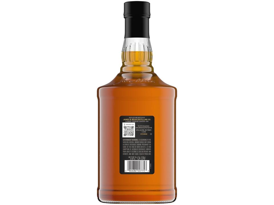 Whisky Jim Beam Black Bourbon 7 Anos Americano 1L - 3