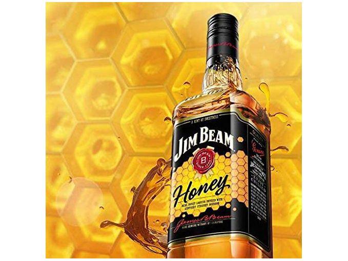 Whisky Jim Beam Honey Licor de Bourbon 4 Anos Americano 1L - 2
