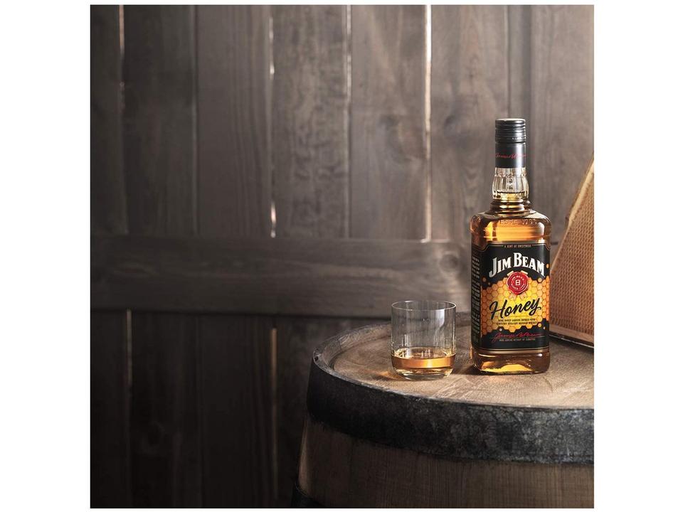 Whisky Jim Beam Honey Licor de Bourbon 4 Anos Americano 1L - 3
