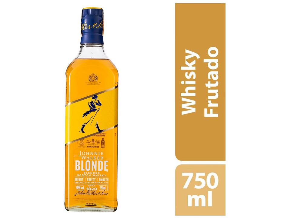 Whisky Johnnie Walker Blonde 8 Anos Blended - 1