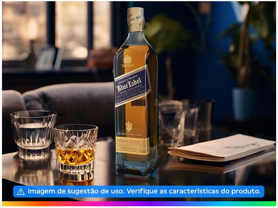 Whisky Johnnie Walker Blue Label Escocês 750ml - 2
