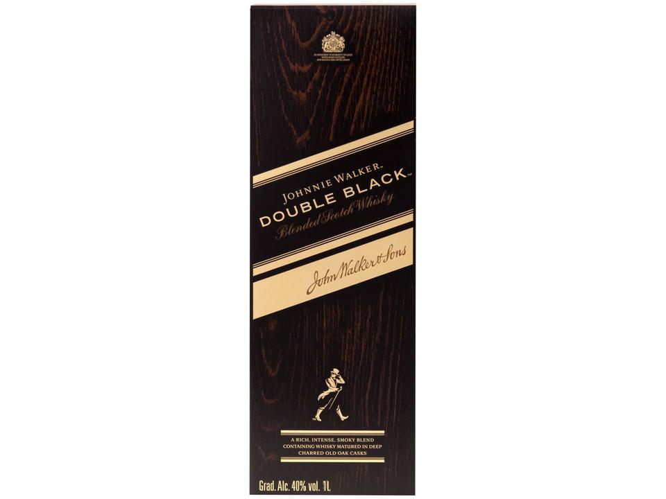 Whisky Johnnie Walker Double Black 1L - 9