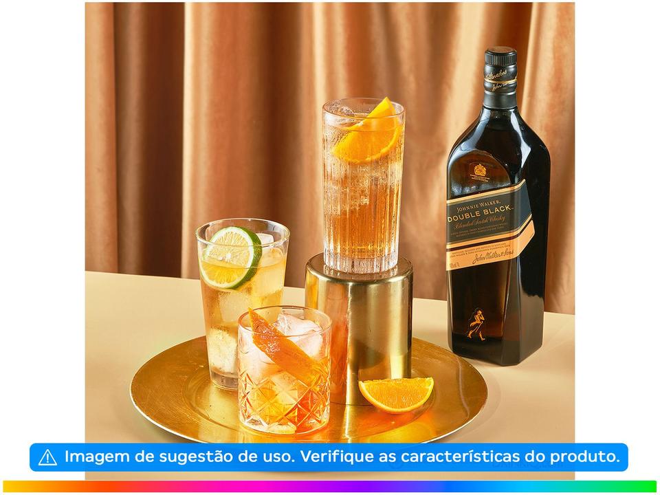 Whisky Johnnie Walker Double Black 1L - 7