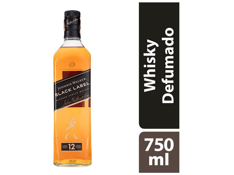 Whisky Johnnie Walker Escocês Black Label - 1