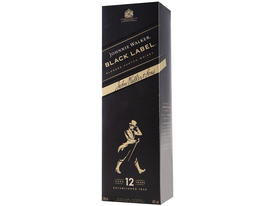 Whisky Johnnie Walker Escocês Black Label - 6