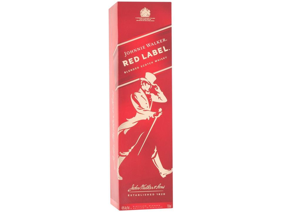 Whisky Johnnie Walker Escocês Red Label - 5