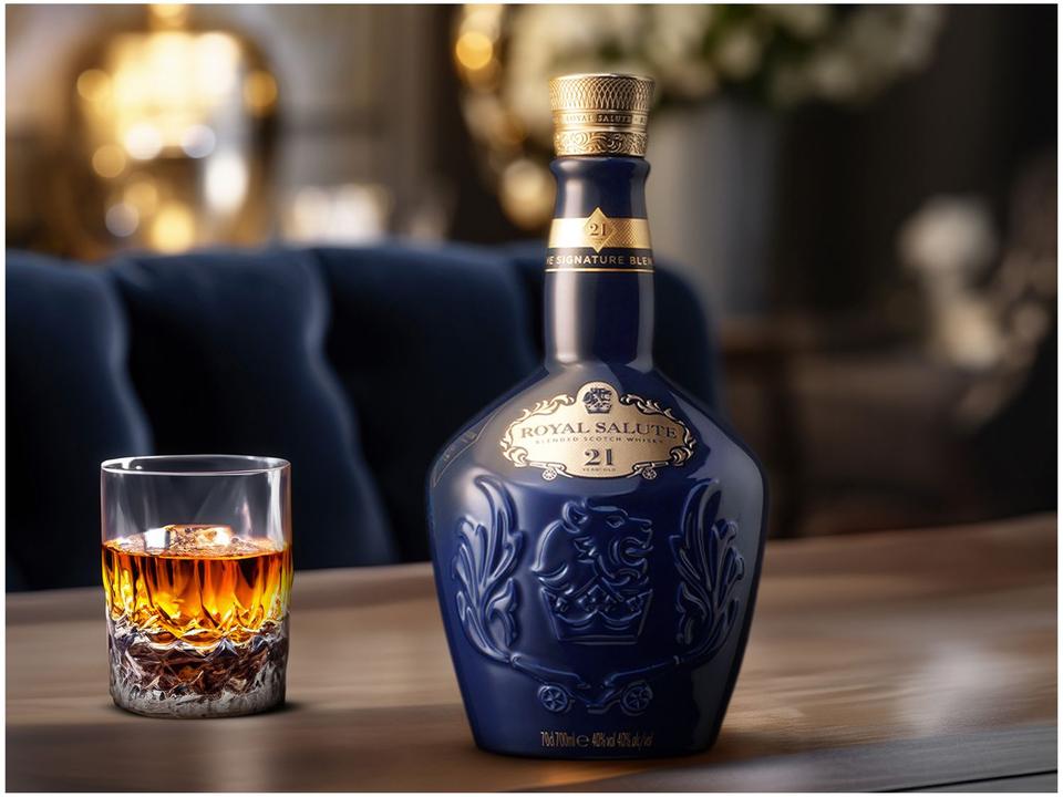 Whisky Royal Salute 21 anos The Signature Blend Escocês  700ml - 1
