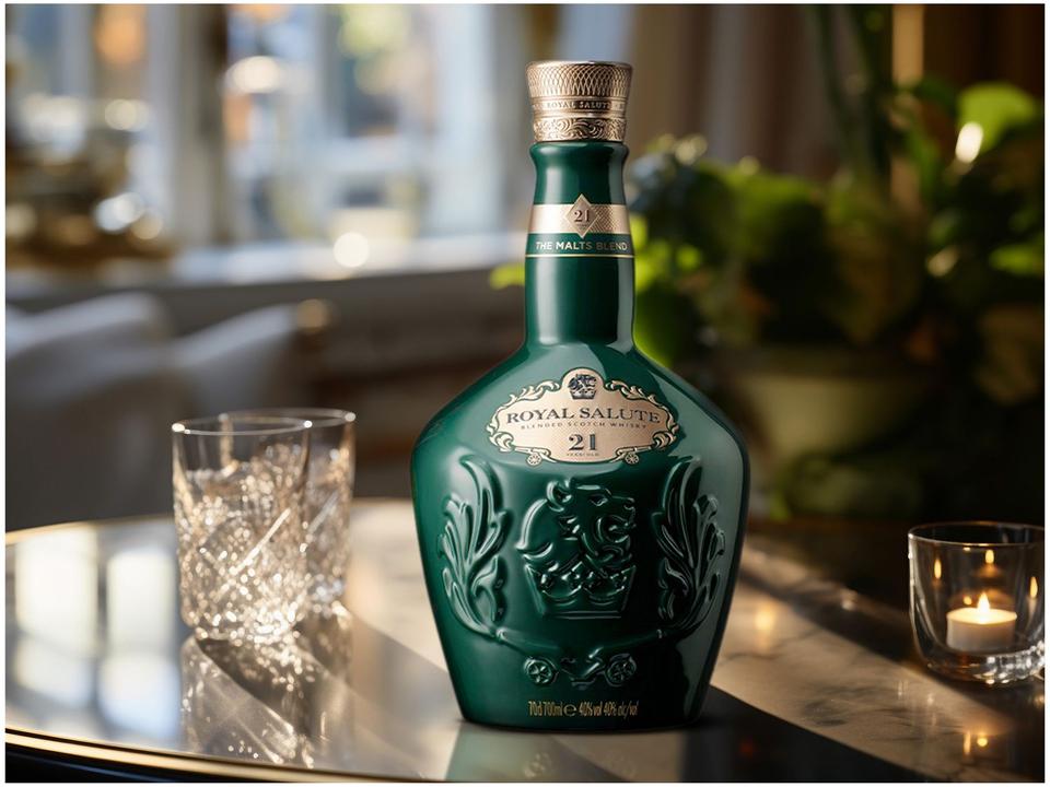 Whisky Royal Salute The Malts Blend 21 anos Escocês 700ml - 1