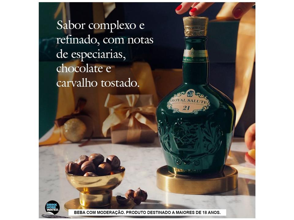 Whisky Royal Salute The Malts Blend 21 anos Escocês 700ml - 2