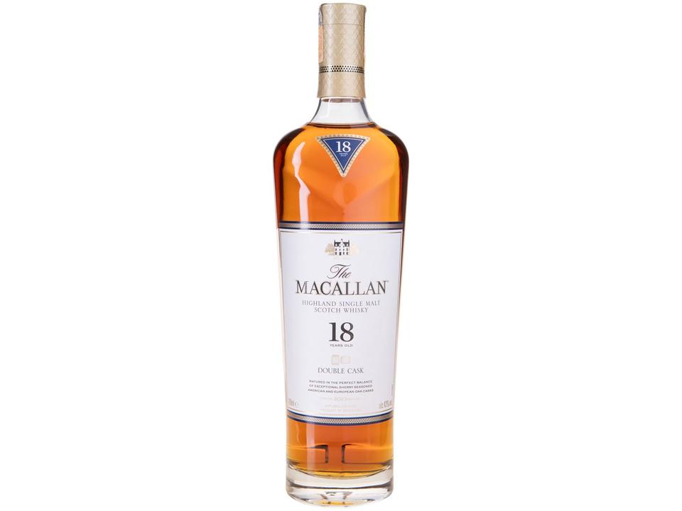 Whisky The Macallan Double Cask Single Malt 18 Anos Escocês 700ml - 5