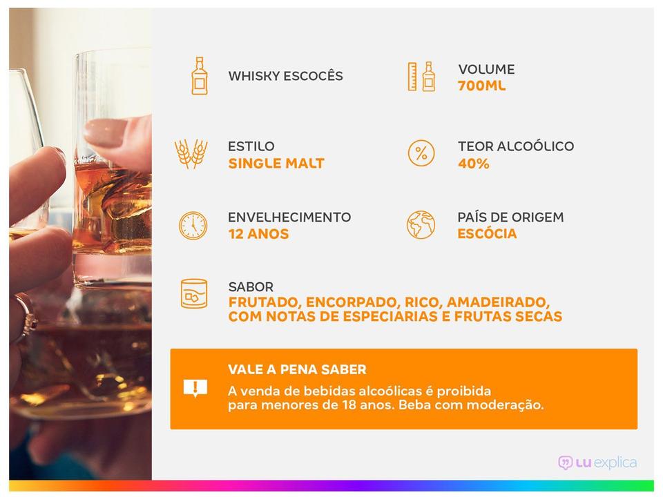 Whisky The Macallan Sherry Oak Cask Single Malt 12 Anos Escocês 700ml - 2