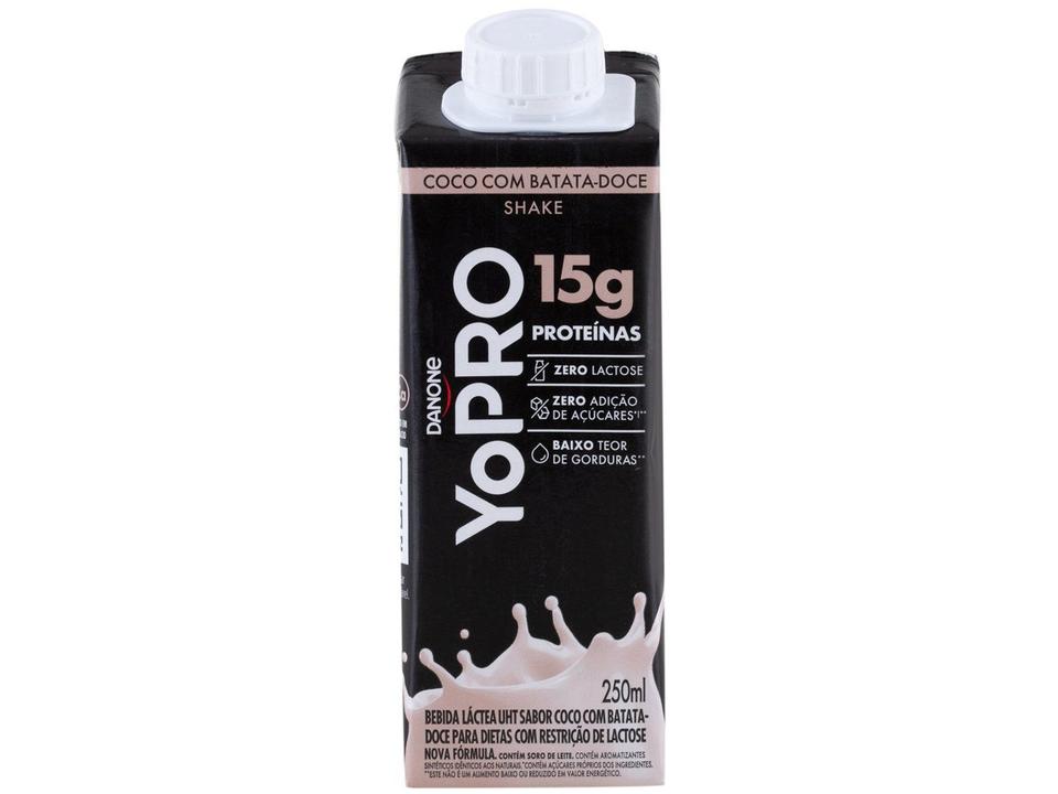 YoPRO Bebida Láctea UHT Coco com Batata-Doce 15g de proteínas 250ml 12 unidades - 9