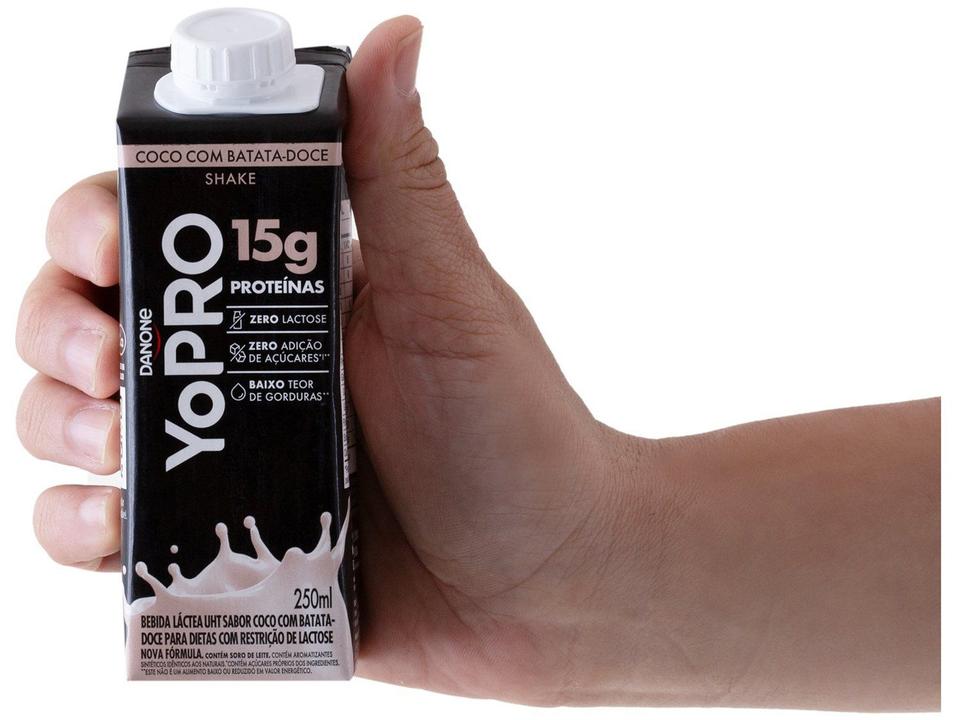 YoPRO Bebida Láctea UHT Coco com Batata-Doce 15g de proteínas 250ml 12 unidades - 14