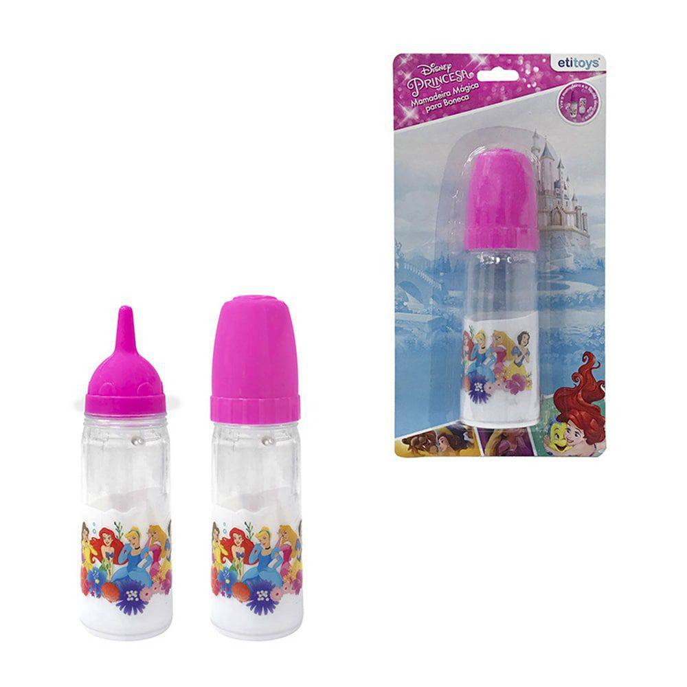 1 Mamadeira Magica Grande Boneca Leite Brinquedo Princesas - Etitoys ...