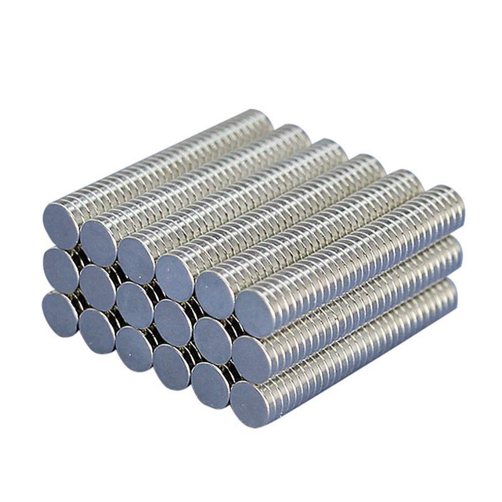 2 Strong Neodymium Magnets – 7/16 X 1.5 Inch Cylinder N48 Grade, Nickel Coated