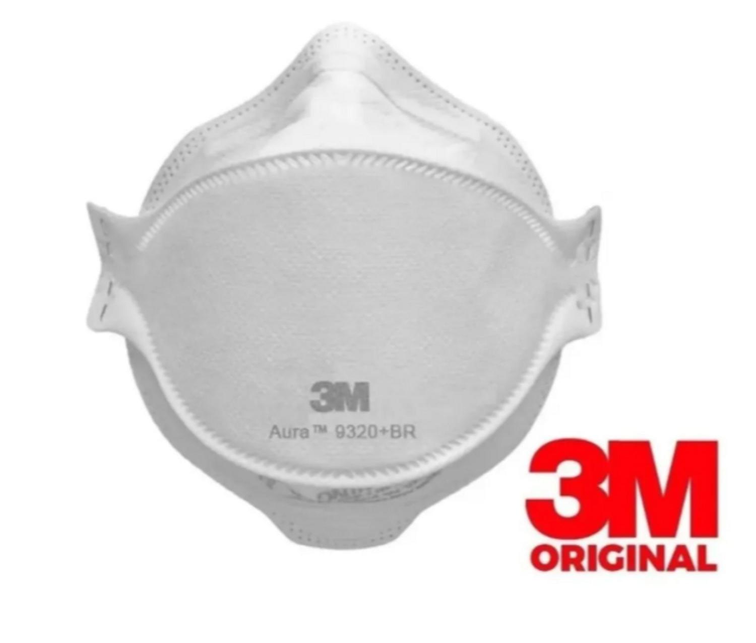 15 Máscaras 3m Pff2 N95 Aura 9320 Br Proteção Respiratória Selo Anvisa