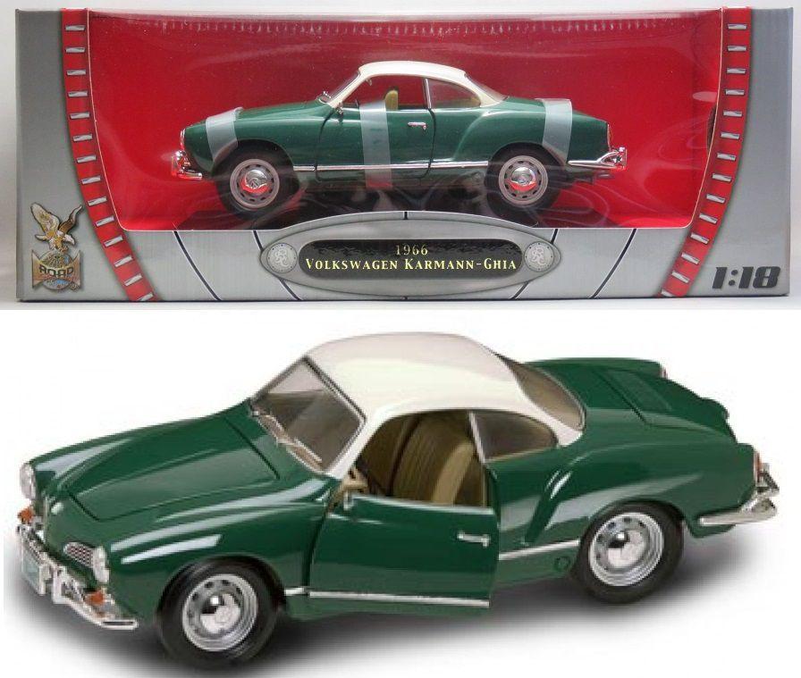 ロードシグネチャー　Volkswagen 1966 Karmann-Ghia ROAD SIGNATURE 1966 VOLKSWAGEN KARMANN-GHIA 1:18 SCALE DIE