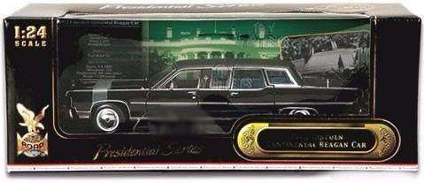 1972 Lincoln Continental Reagan Car - Escala 1:24 - Yat Ming