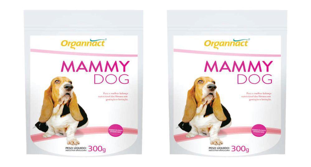 2 X Mammy Dog 300g Sachet Organnact 300 G Vitaminas E Suplementos Para Pet Magazine Luiza