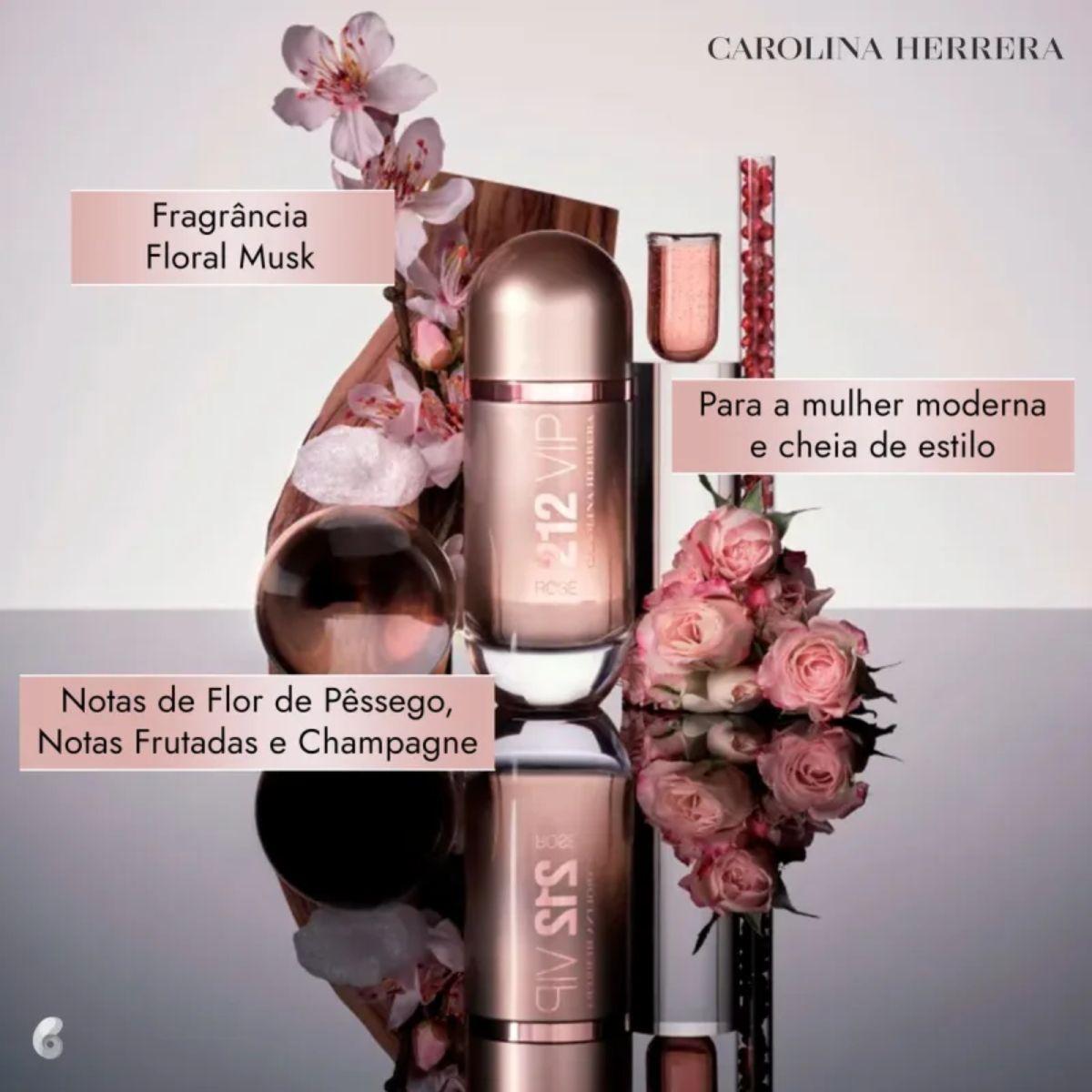 Rose Notas Olfativas 212 Carolina Herrera Carolina Herrera 212 Vip