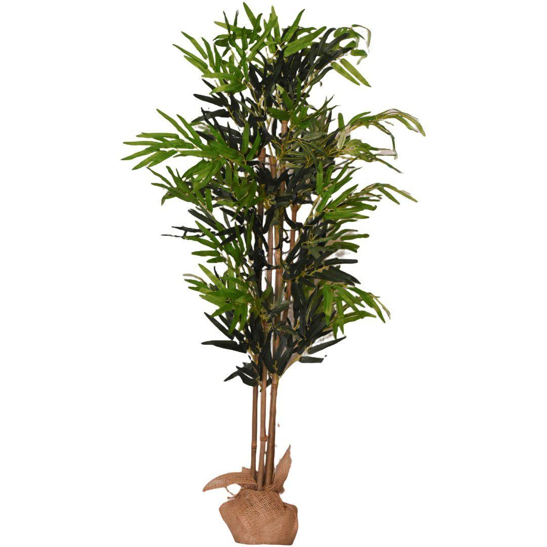 4 Arvore Planta Artificial Flores Bambu Grande 1.20m Verde - La Caza Store  - Árvores - Magazine Luiza