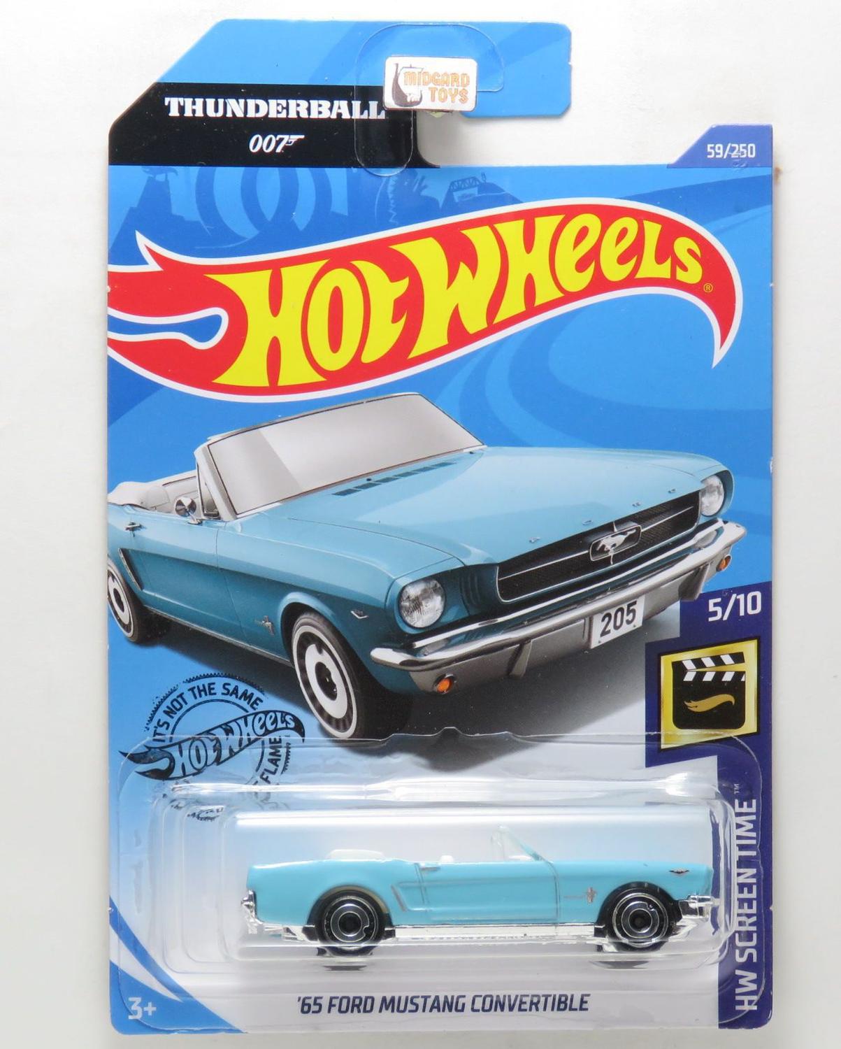 hot wheels 007 mustang