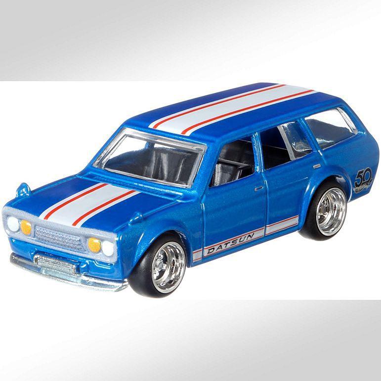 Datsun Bluebird Wagon Hot Wheels '71 Datsun Bluebird 510 Wagon - Favorites 50 Anos - 1/64 - Hot Wheels