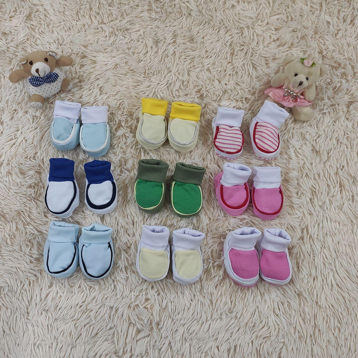9 pares de Sapatinho de Bebê Pantufas Menino Menina Botas - by lelekes -  Sapatinho de Bebê - Magazine Luiza