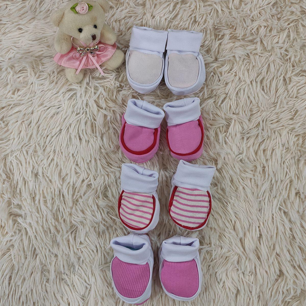 9 pares de Sapatinho de Bebê Pantufas Menino Menina Botas - by lelekes -  Sapatinho de Bebê - Magazine Luiza