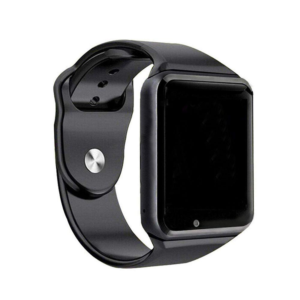 A1 relógio inteligente smartwatch bluetooth chip android s7 preto Clearance