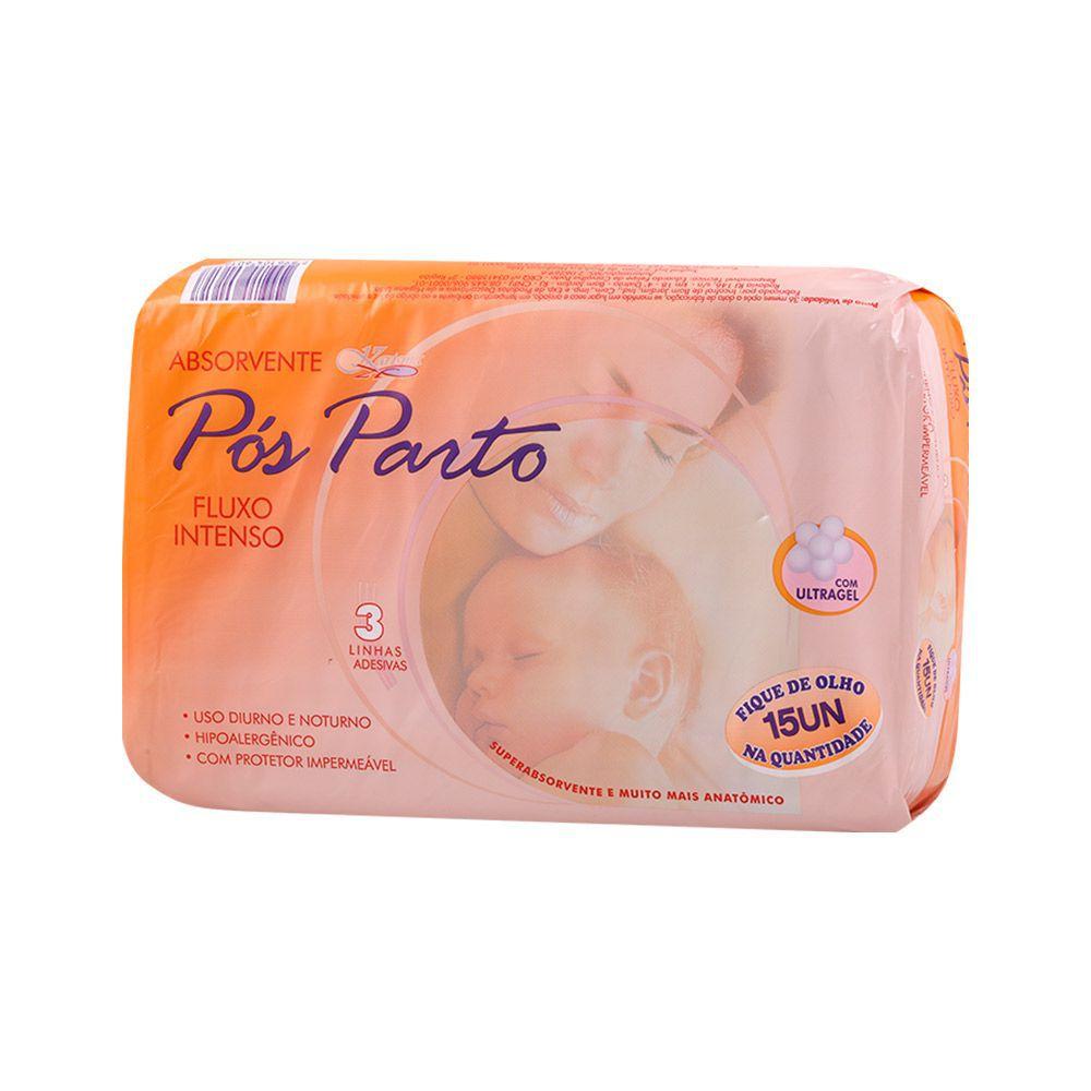 Absorvente Pós-parto 15 Und - Pos-Parto - Acessórios para Incontinência  Urinária - Magazine Luiza