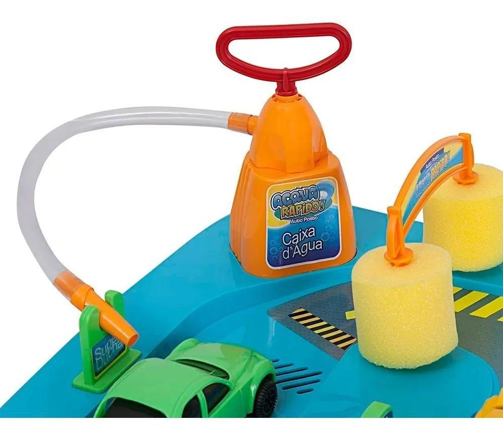 Acqua Rápido Lava Jato Playset 8001 Homeplay Sai Água de Verdade Com ...
